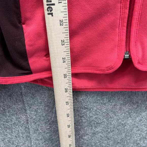 Nike Sweater Women XS Pink Full Zip Athletic Fit Training Dri Fit Track Jacket - Picture 6 of 14